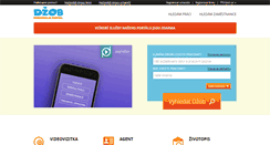 Desktop Screenshot of dzob.cz